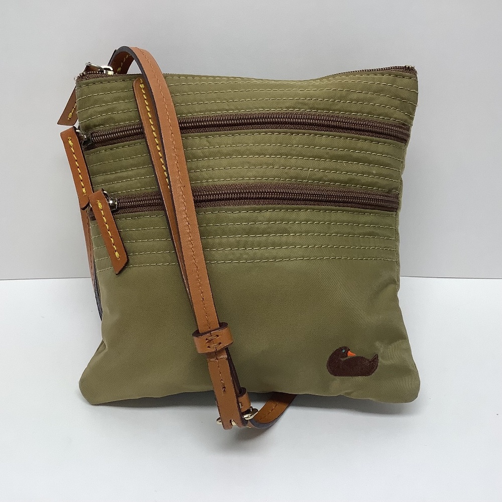 Dooney & Bourke North South Tan Crossbody Bag
